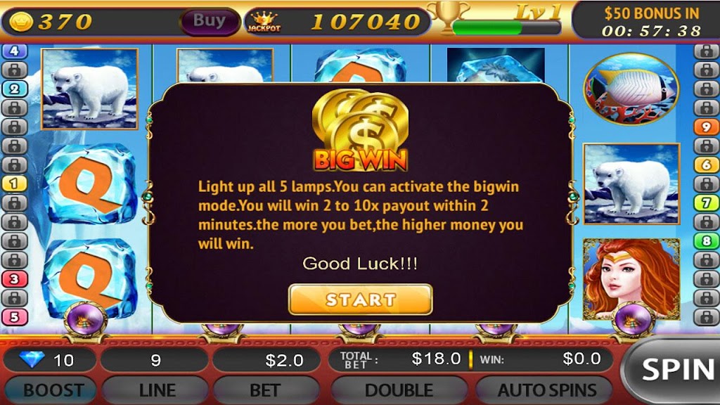 Slots Arctic:Free Slot Machine Скриншот 3