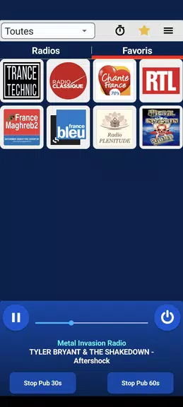 Radios Françaises Captura de tela 2