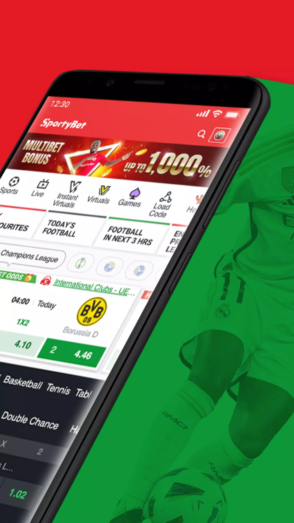 SportyBet Captura de tela 1