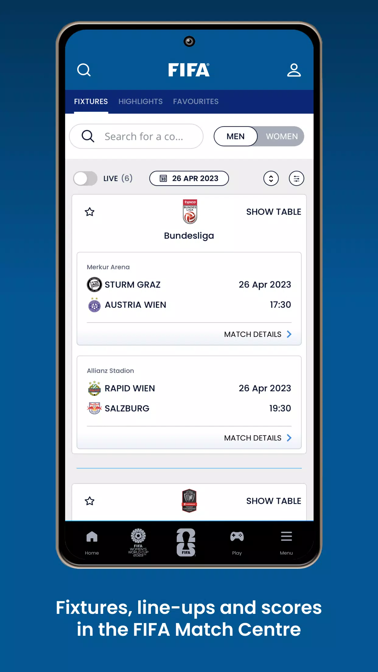 FIFA Official App應用截圖第2張