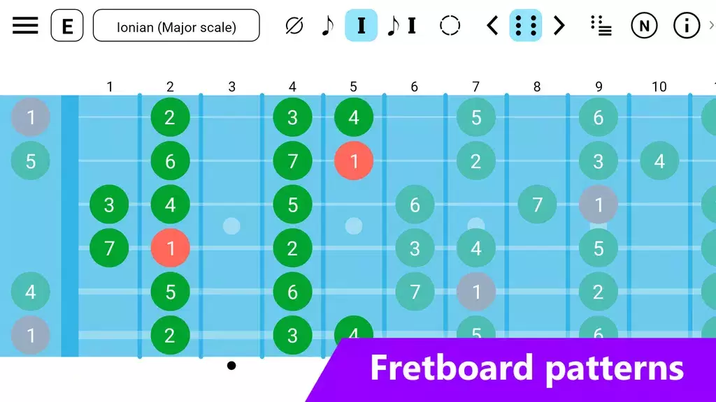 Guitar Fretboard: Scales應用截圖第1張