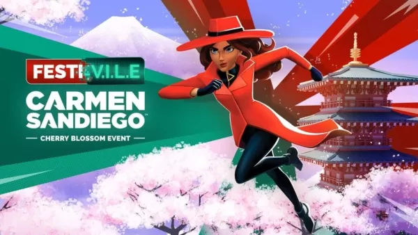 Carmen Sandiego celebra su 40 aniversario resolviendo crímenes en el Festival del Cerezo de Japón
