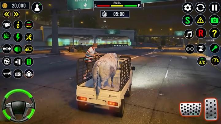 Animal Transport Truck Sim 3D スクリーンショット 1