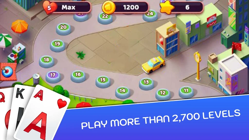 Solitaire TriPeaks Vacation 스크린샷 2
