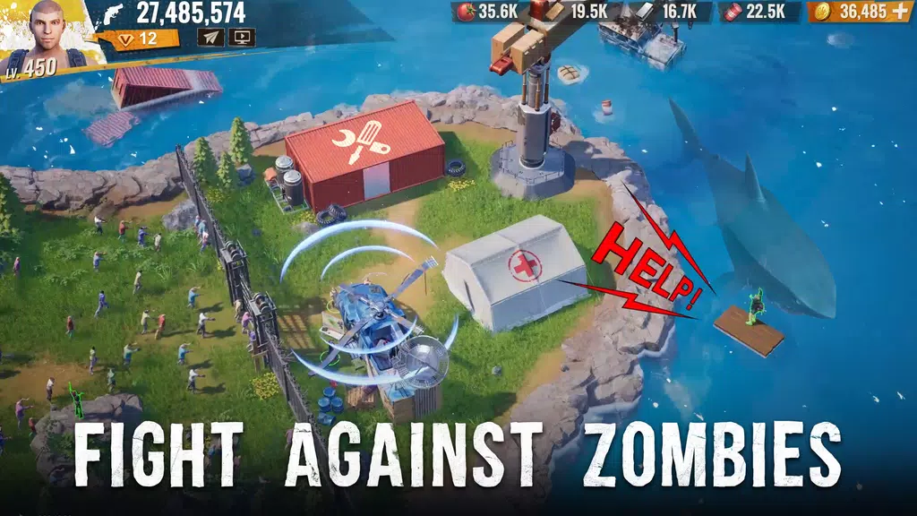 Survival Blitz: Zombie War スクリーンショット 1