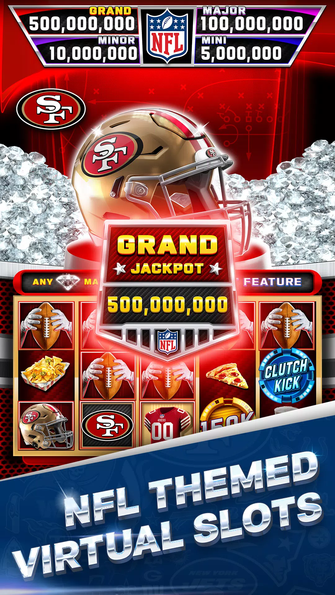 NFL Super Bowl Slots Screenshot 1