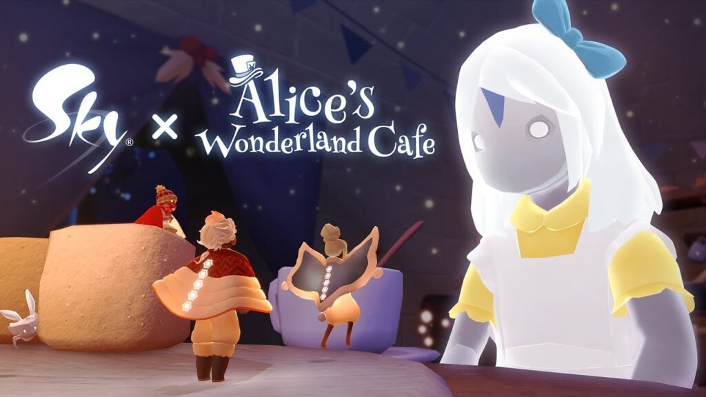 Sky: Die Kinder des Lichts fallen mit Alice's Wonderland Café ein Feiertagsereignis!