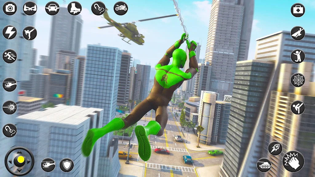 Rope Hero Spider: Spider Games Captura de tela 3