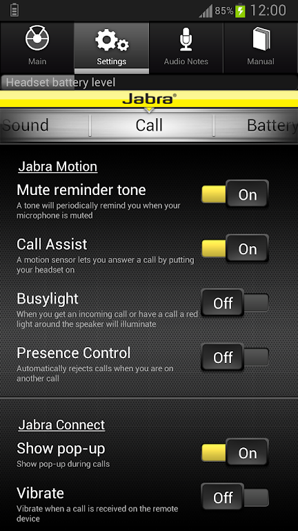 Jabra CONNECT スクリーンショット 2