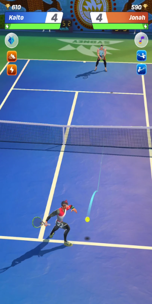 Tennis Clash: Multiplayer Game Captura de pantalla 0