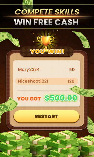Carrom Cash Captura de tela 3