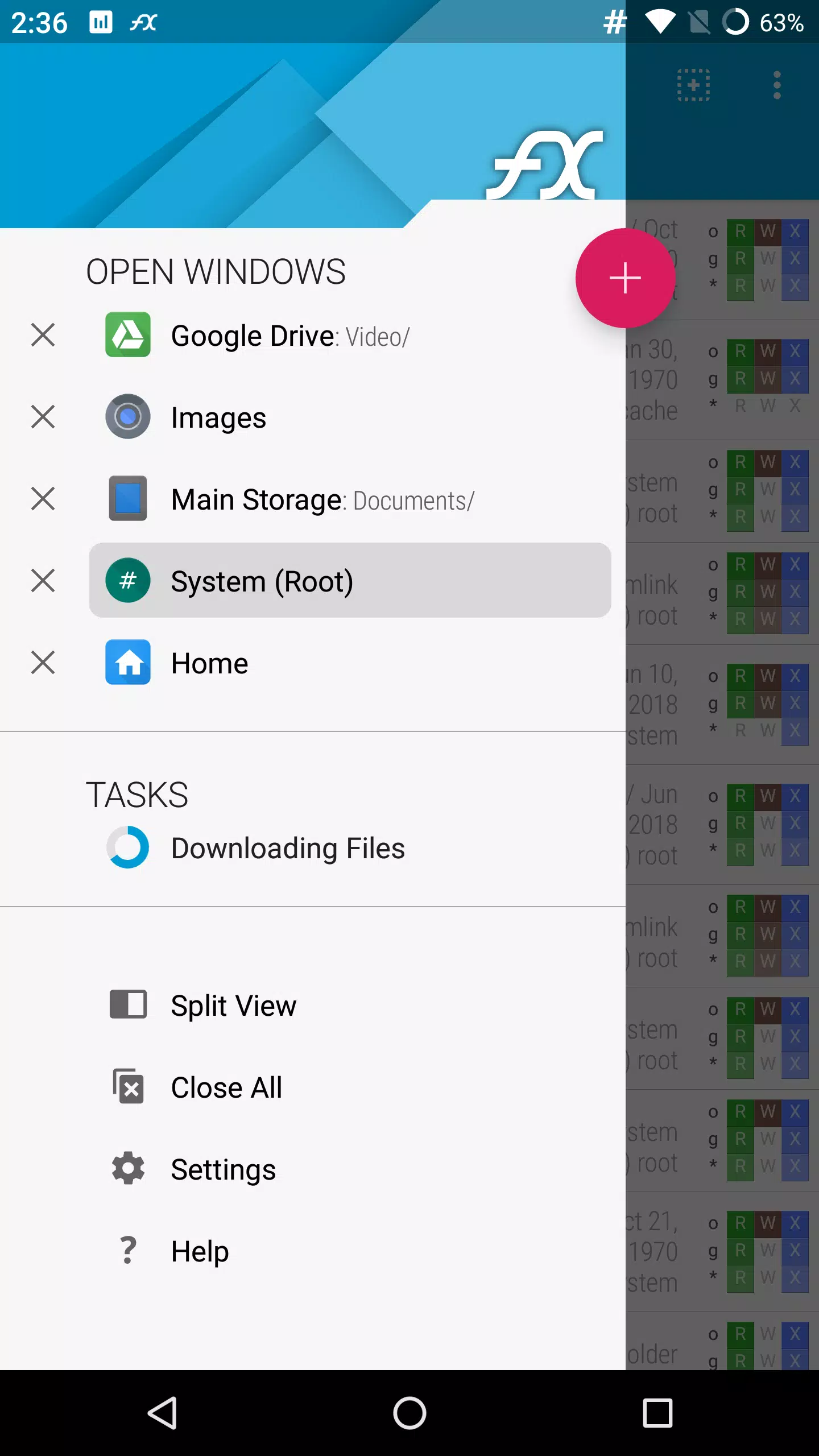 FX File Explorer Screenshot 2