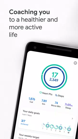 Google Fit : suivi d'activité Capture d'écran 0