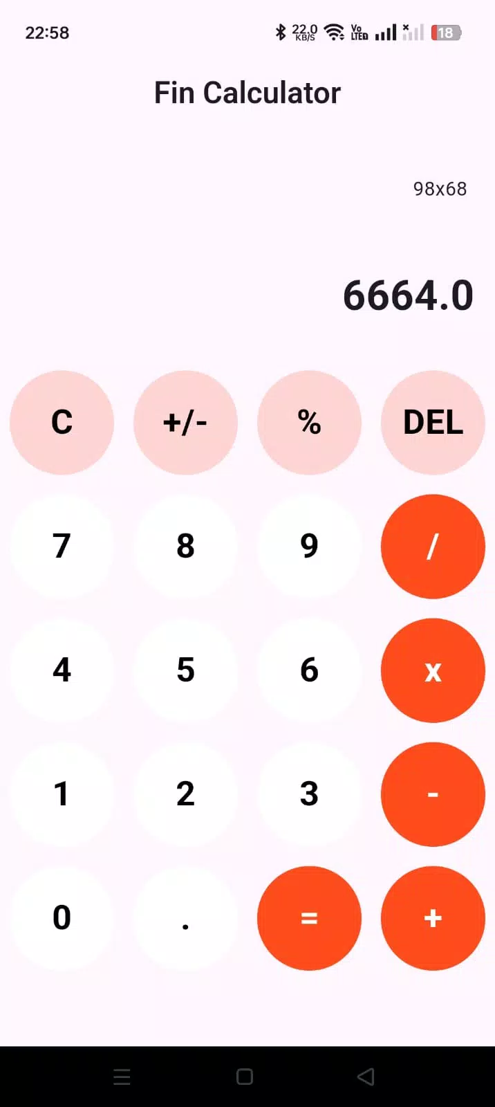 Fin Calculator स्क्रीनशॉट 2