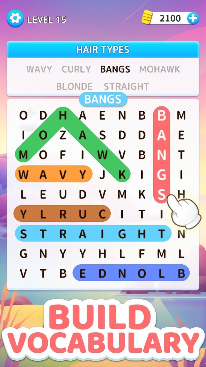 Ring of Words: Word Finder Capture d'écran 1