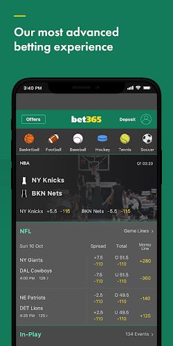 bet365 Sports Betting (CA) Скриншот 0