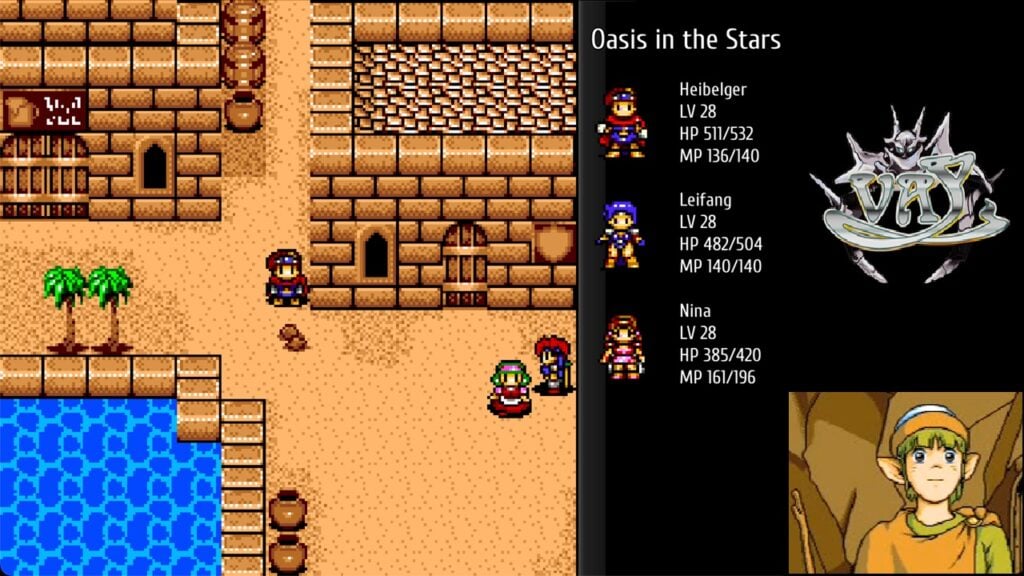 SoMoGa lança uma versão renovada do clássico JRPG Vay de 16 bits no Android