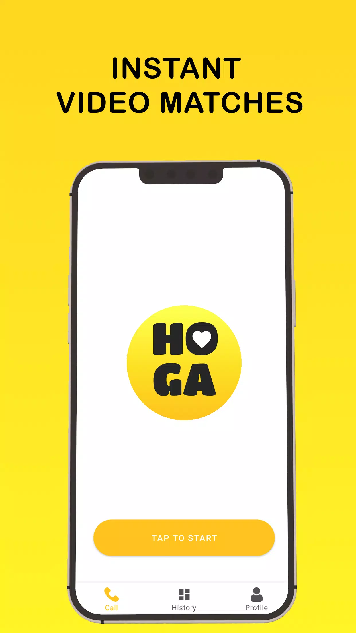 Hoga - Live video chat Capture d'écran 1