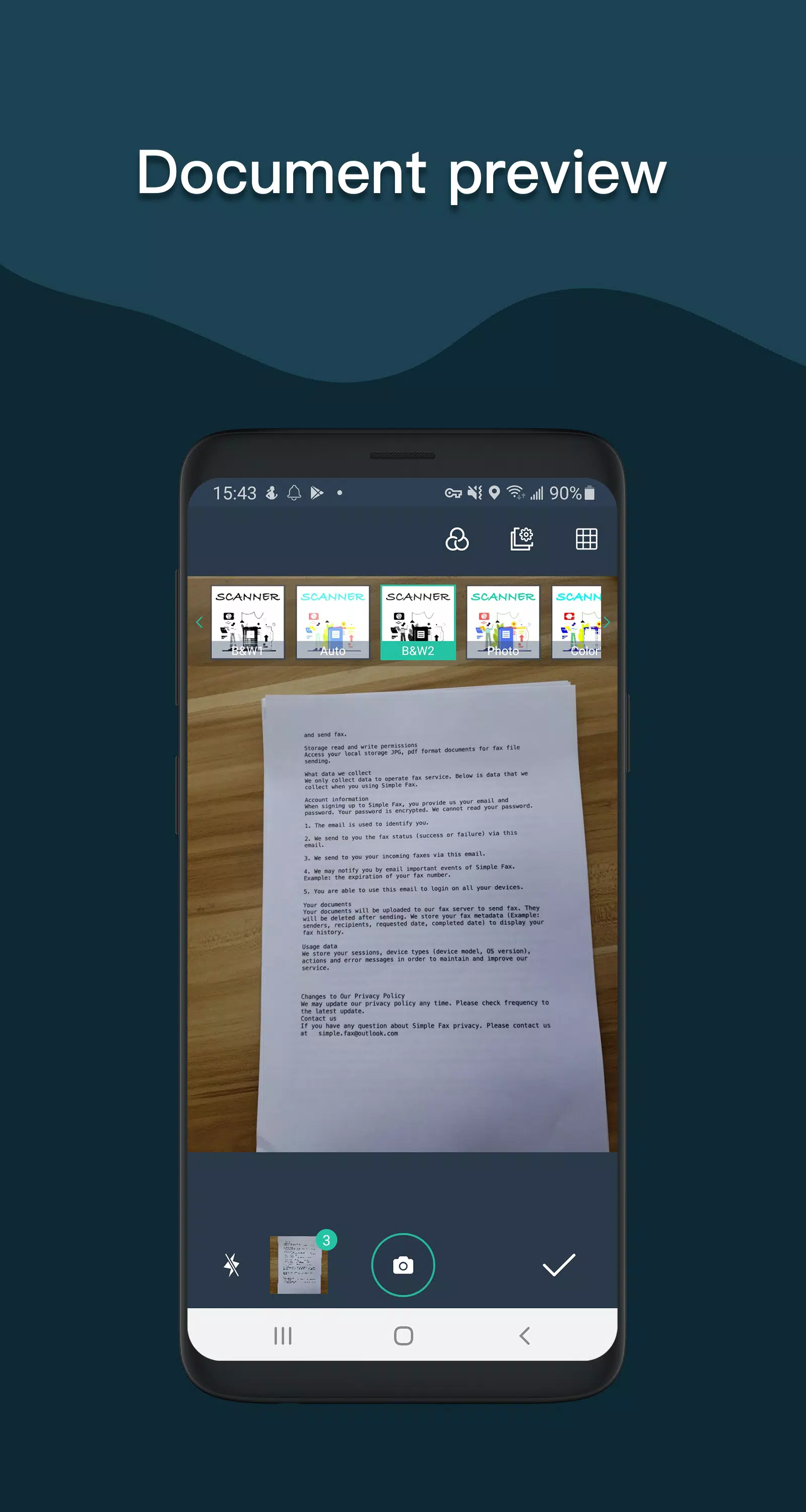 Simple Scan - PDF Scanner App應用截圖第3張