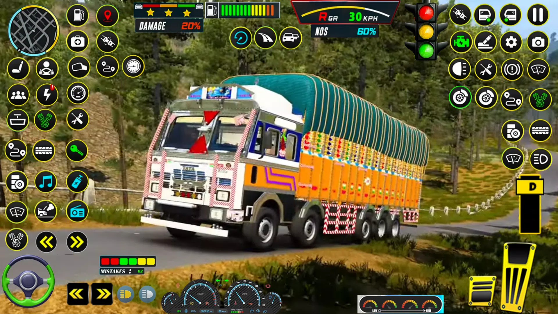 Indian Larry Truck Driving 3D Скриншот 1