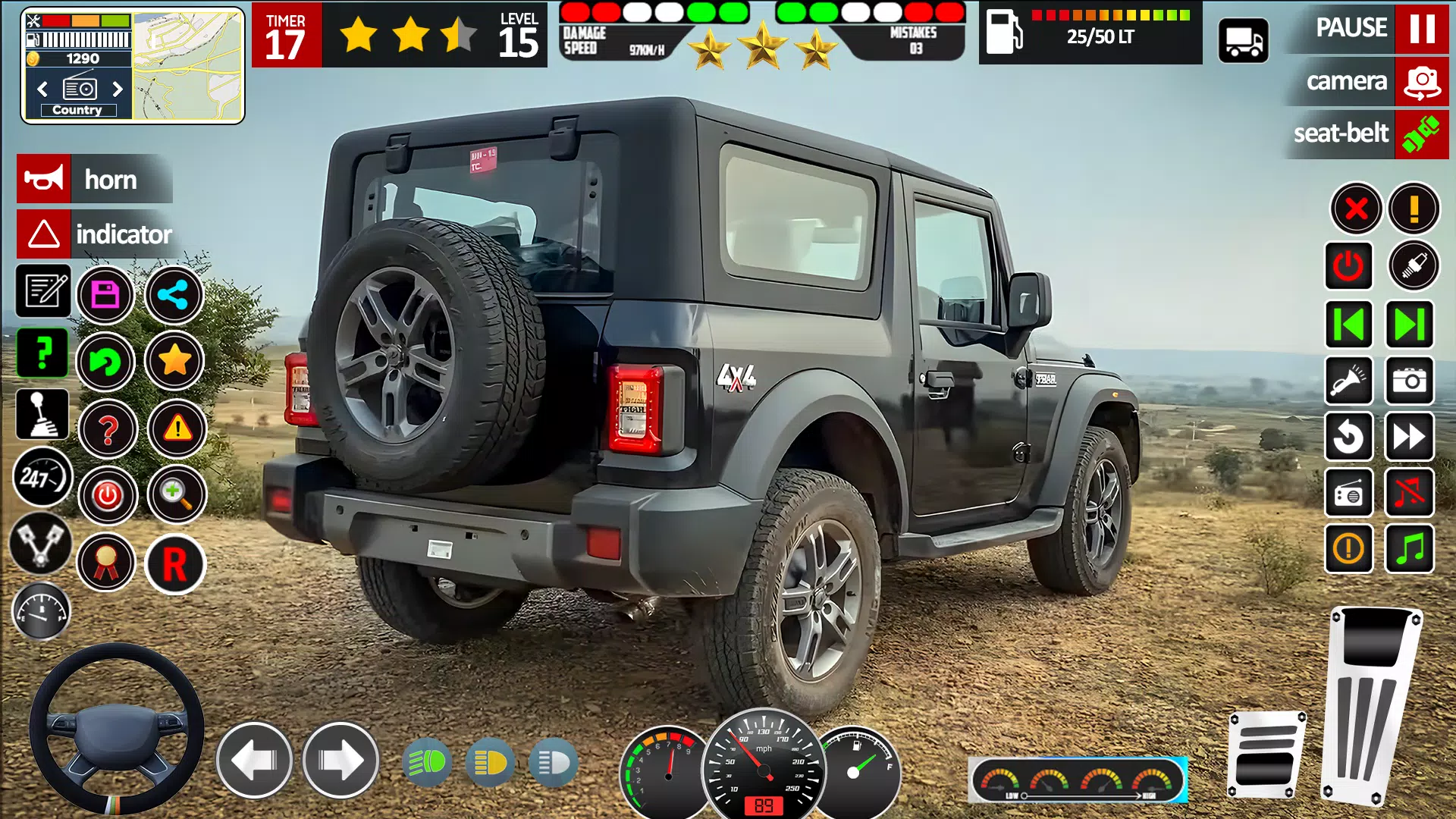 Jeep Driving Game 3d Simulator स्क्रीनशॉट 0