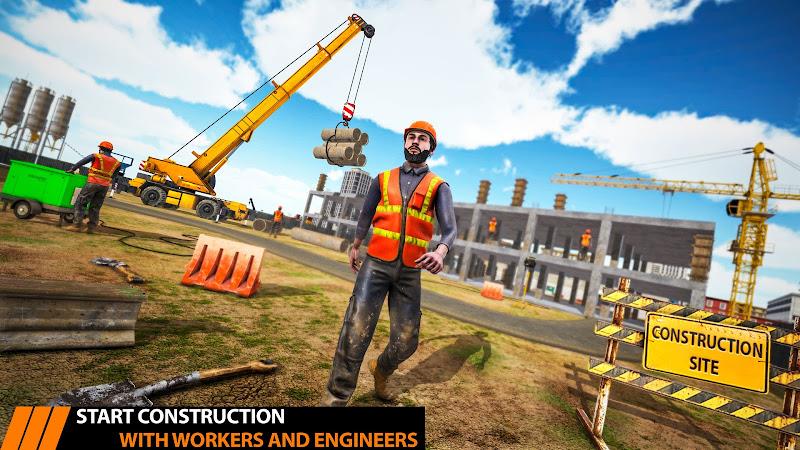 City Construction Excavator 3D 스크린샷 2