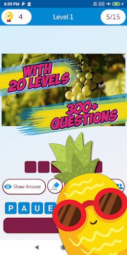 Guess the fruit name game应用截图第2张