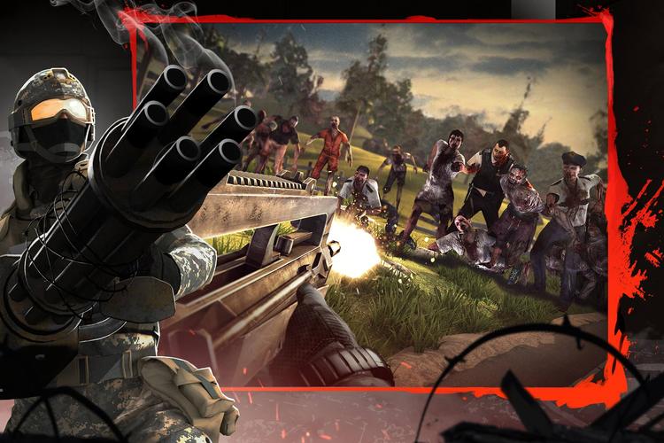 Zombie Frontier 3: 狙击手 & 僵尸射击应用截图第2张