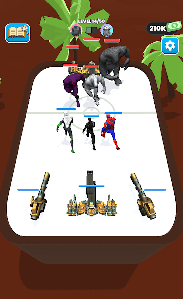 Merge Master Superhero Battle Mod 스크린샷 2