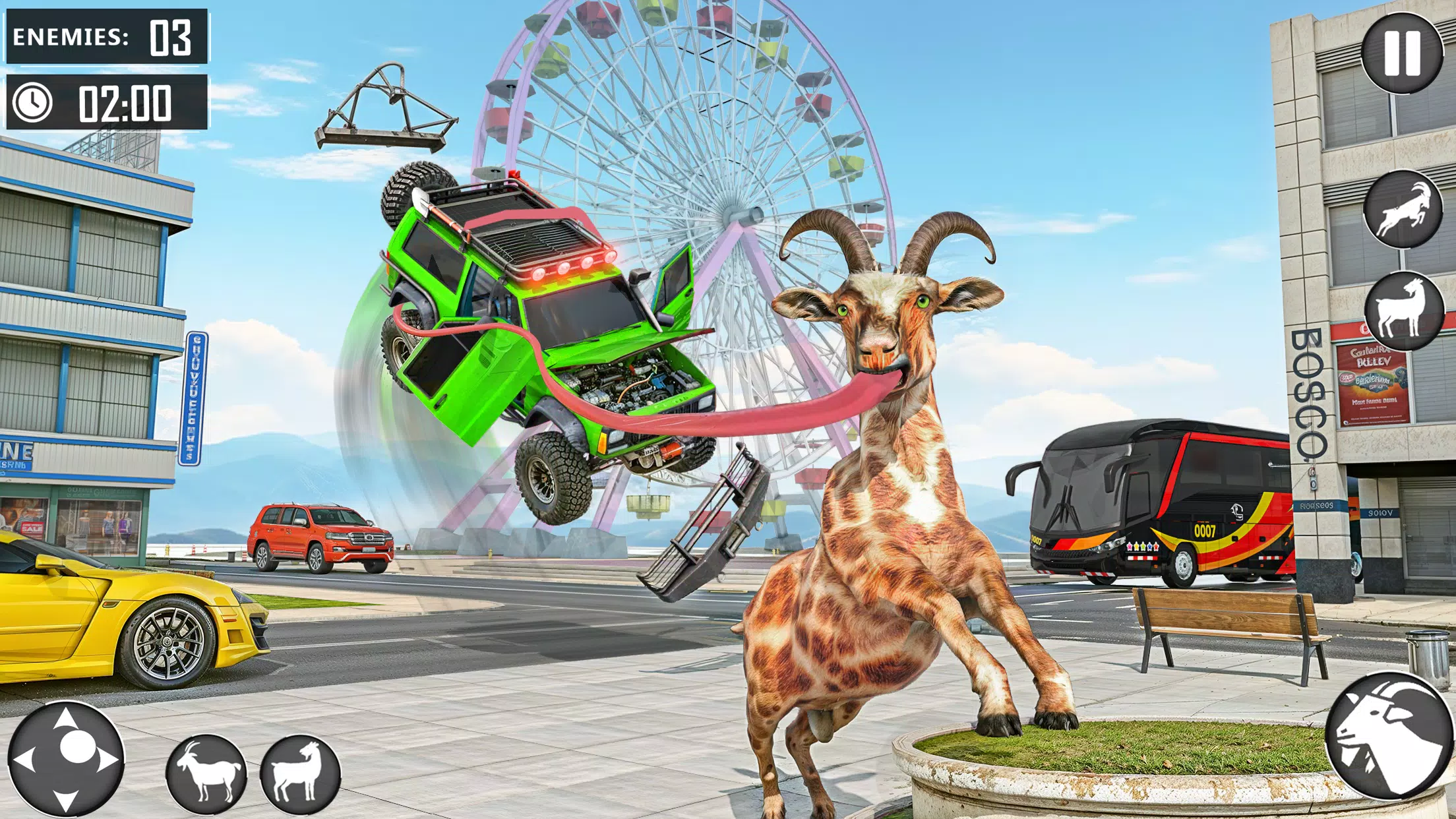 Angry Goat Fun Simulator スクリーンショット 0