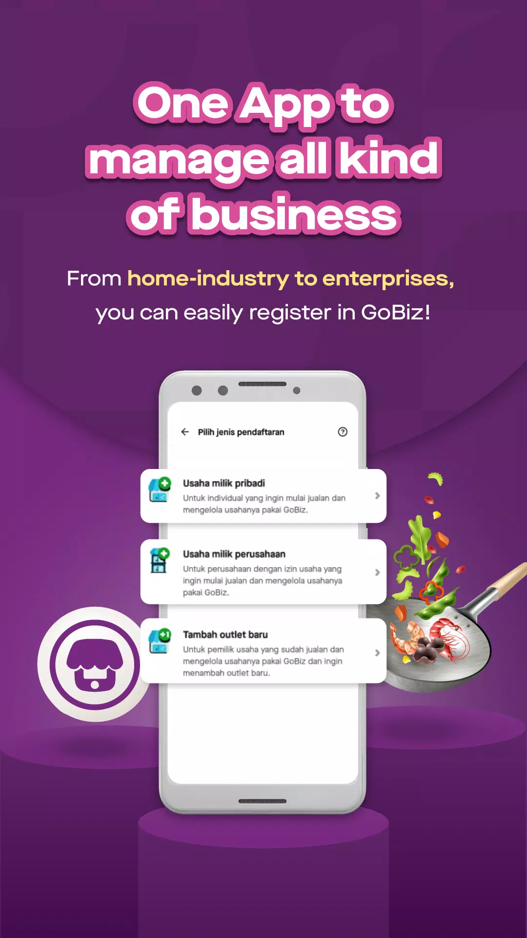 GoBiz - GoFood Merchant App スクリーンショット 1