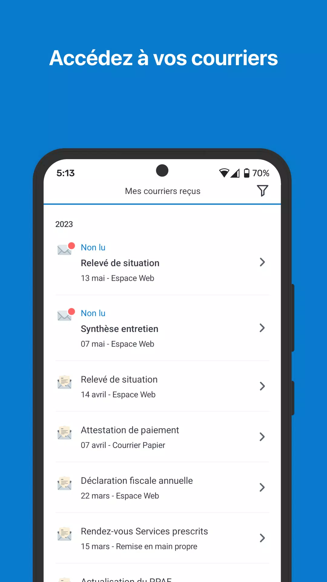 Mon Espace - France Travail 스크린샷 3
