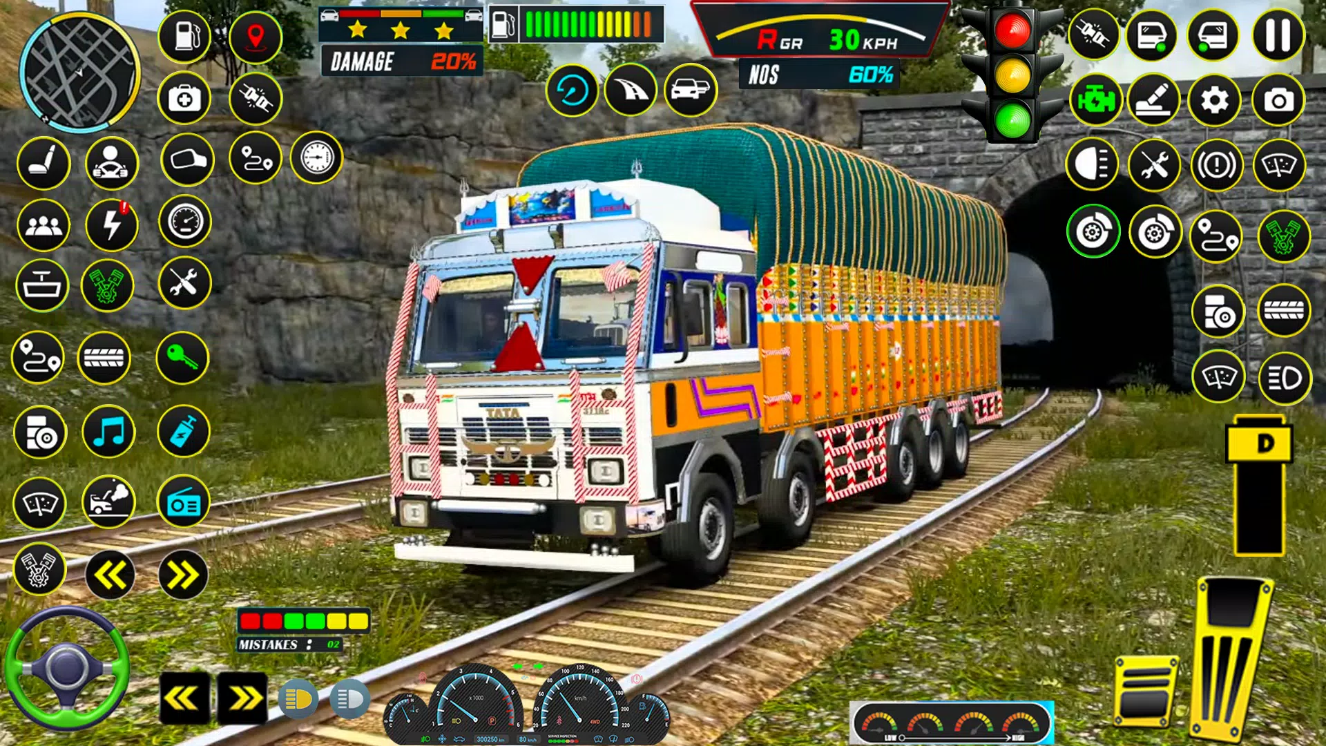 Indian Larry Truck Driving 3D Скриншот 3