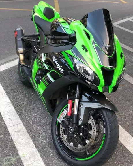 Kawasaki Ninja ZX10r Wallpaper Screenshot 2