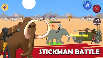 Age of Stickman Battle of Empires Captura de pantalla 3