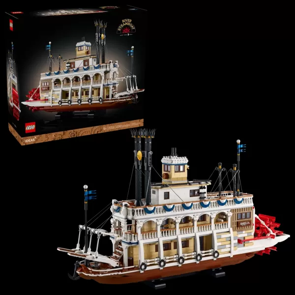 Lego揭開了令人驚嘆的河流汽船模型慶祝經典Americana