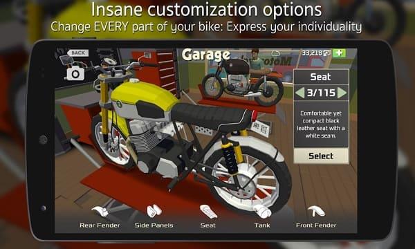 Cafe Racer Mod スクリーンショット 1