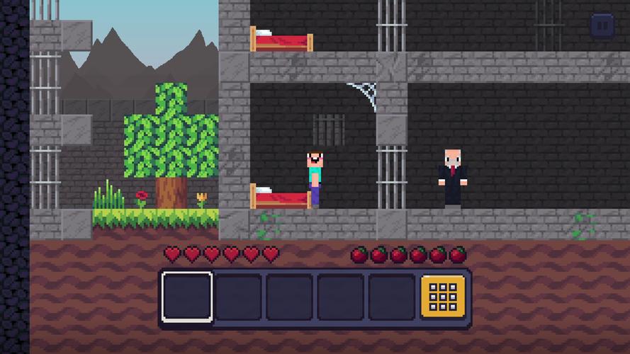 Noob Miner: Escape from prison Capture d'écran 0