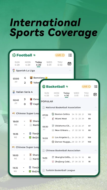 Xscorez - Euro Live Scores スクリーンショット 0