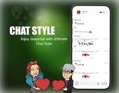 Chat Style - Fonts Keyboard 스크린샷 1