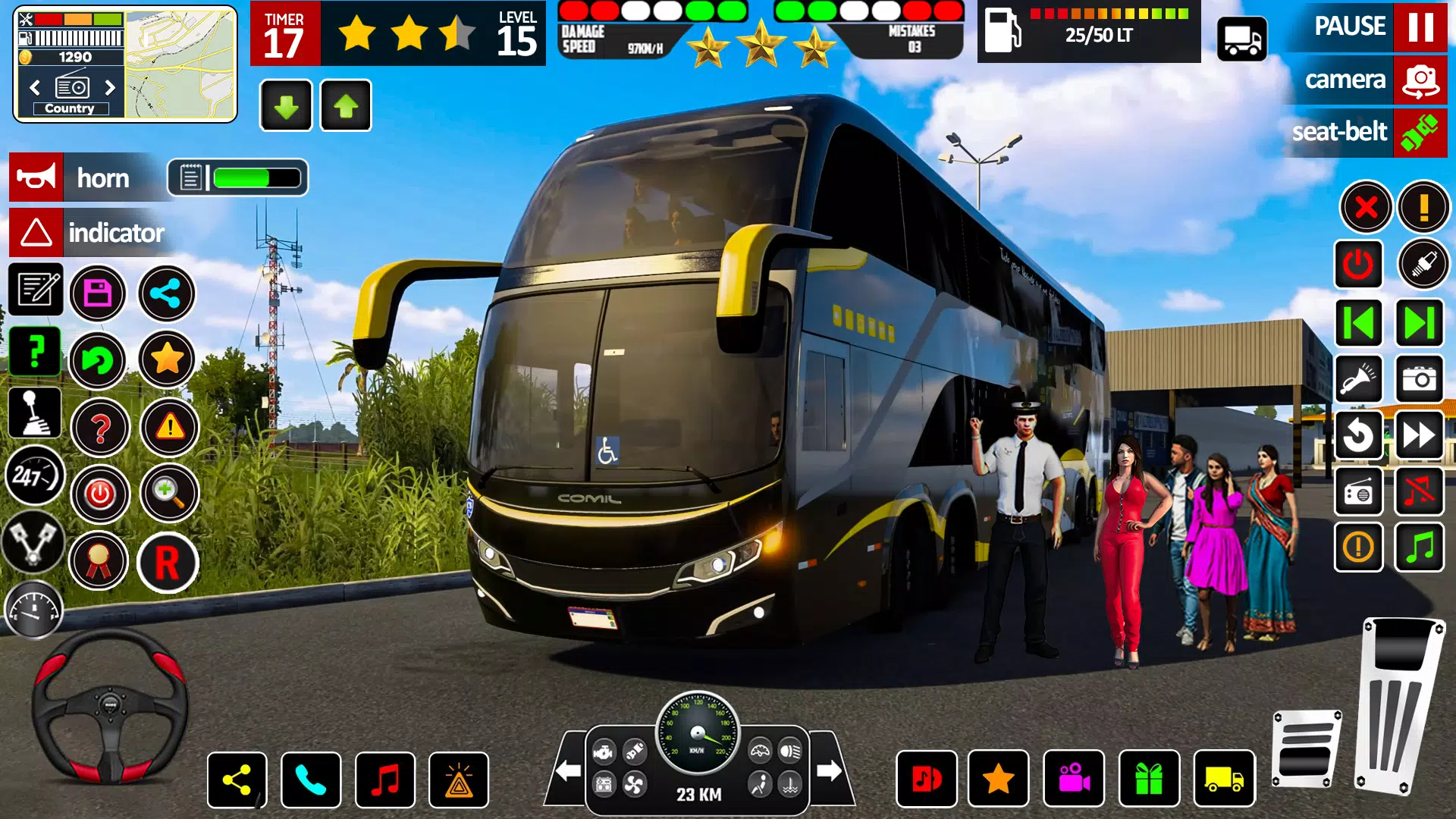 City Bus Simulator - Bus Drive स्क्रीनशॉट 2