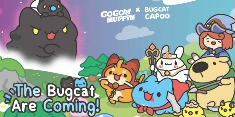 Vá ir muffin para hospedar colaboração com a franquia Mascot Bugcat Capoo