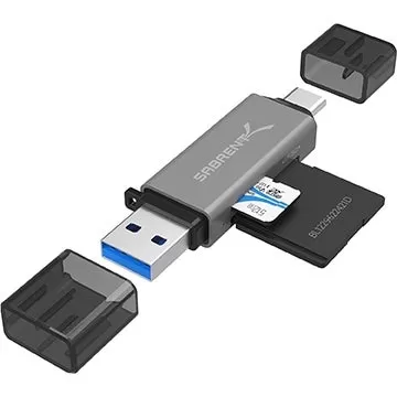 Lecteur de carte micro SD à 7 $ compatible avec les ports USB-A et USB-C