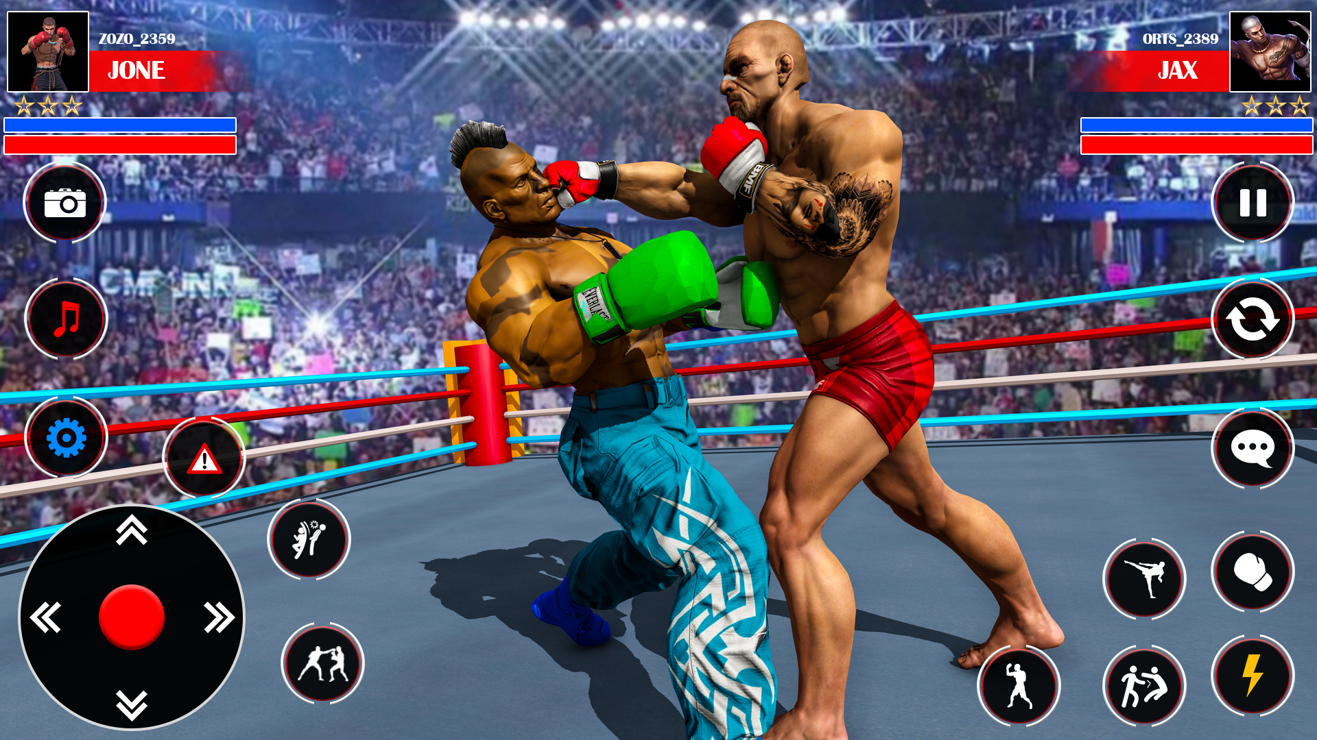 Real Punch Boxing Games 3d Captura de tela 0