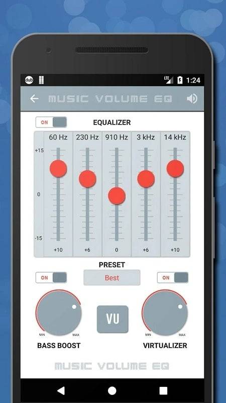 Music Volume EQ - Égaliseur Capture d'écran 1