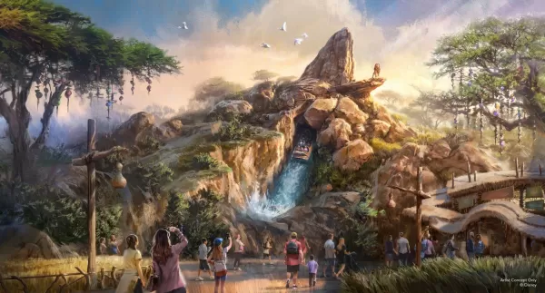 巴黎迪斯尼樂園的獅子王騎行揭示了新的圖像和細節；建築很快就開始了