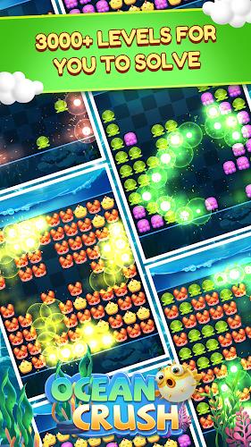 Ocean Crush-Matching Games Screenshot 1