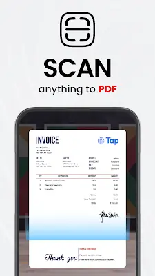 Scan zu PDF App - TapScanner Screenshot 1