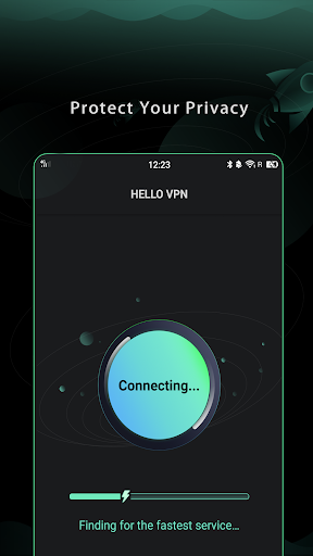 hellovpn -fast vpn proxy Capture d'écran 0