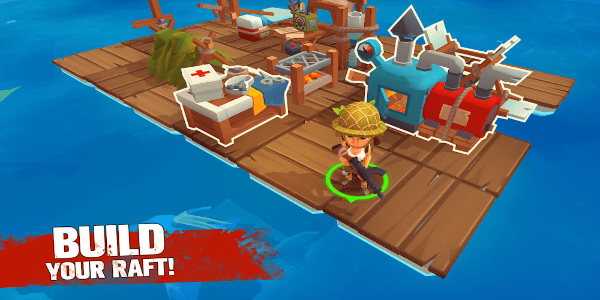 Grand Survival: Raft Adventure Capture d'écran 1